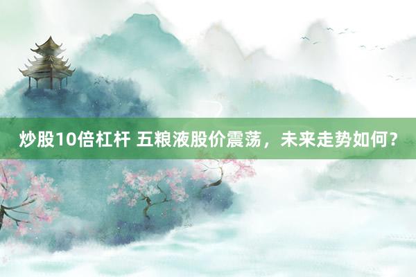 炒股10倍杠桿 五糧液股價震蕩，未來走勢如何？